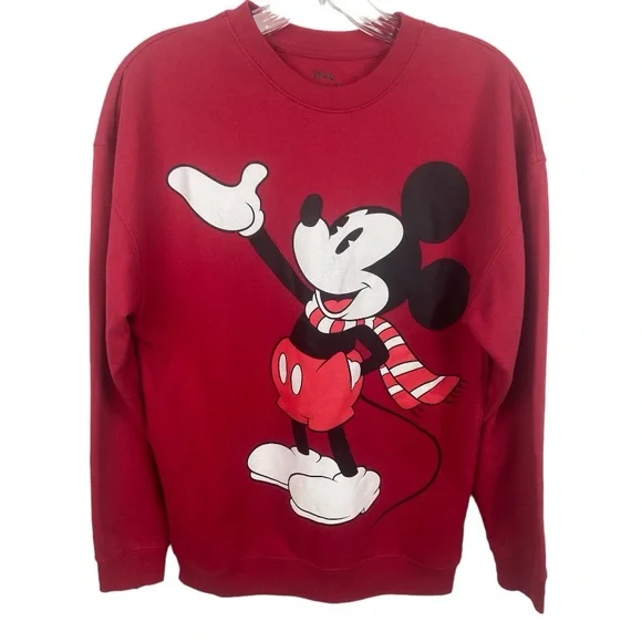 Christmas Mickey Mouse Crewneck - Picture 1 of 4
